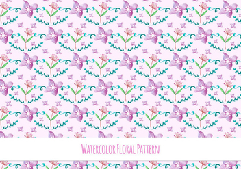 Spring Free Vector Floral Pattern - Free vector #418097