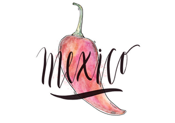 Mexico Country Illustration - бесплатный vector #418217