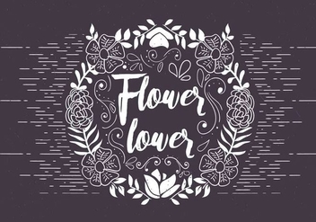 Free Vector Floral Illustration - бесплатный vector #420447