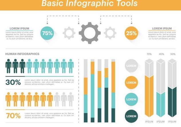 Free Vector Infographic Elements - Free vector #420457
