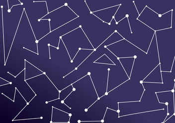 Constellation Polygonal Background Vectors - бесплатный vector #420717
