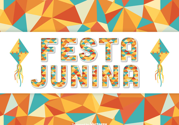 Festa Junina Vector Background - бесплатный vector #424077