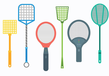 Free Fly Swatter Icons Vector - Free vector #426927
