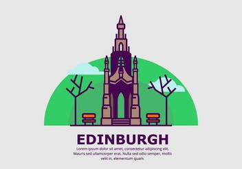 Edinburgh Background - бесплатный vector #428367