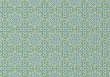 Islamic Ornaments Pattern - Free vector #428377