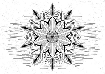 Free Mandala Vector Illustration - Kostenloses vector #429457