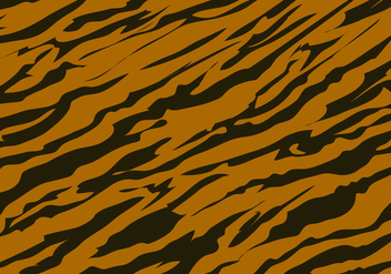 Tiger Stripe Pattern Background - vector gratuit #429537 
