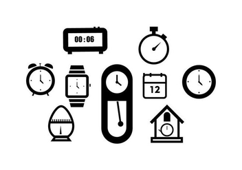 Free Time Icon Vector - Free vector #429907