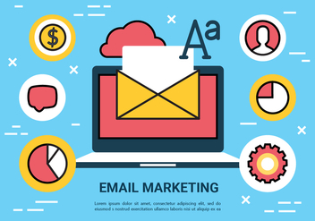 Free Email Marketing Vector Elements - Free vector #430427
