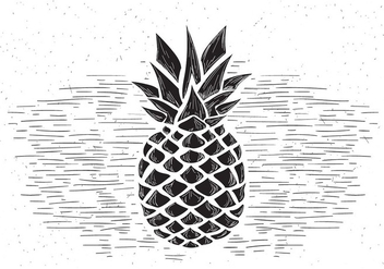 Free Vector Pineapple Illustration - vector gratuit #430527 