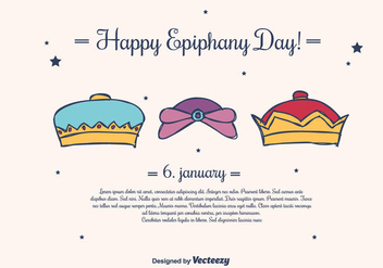 Epiphany Background Vector - Free vector #430547