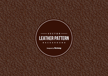 Leather Pattern Background - vector #430837 gratis