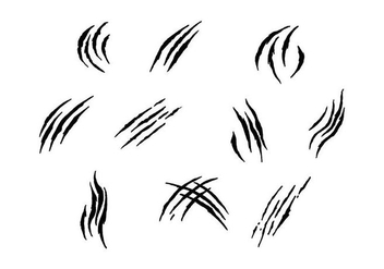 Free Scratch Marks Vector - Free vector #430967