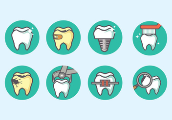 Dentista Icon Vector - vector gratuit #431027 