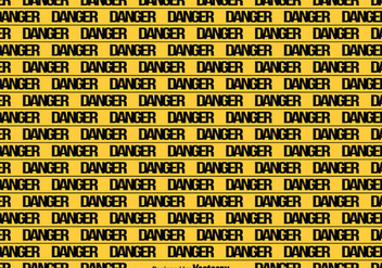 Vector Yellow Danger Tape Seamless Background - vector #431777 gratis