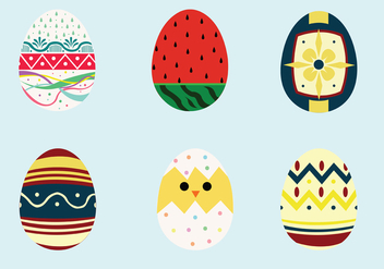 Easter Egg Vector Pack - бесплатный vector #431827