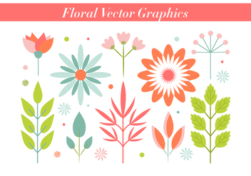 Free Vintage Flowers Vector Background - Kostenloses vector #431897