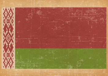 Grunge Flag of Belarus - Kostenloses vector #434197
