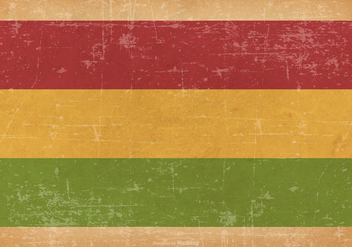 Grunge Flag of Bolivia - vector gratuit #434767 