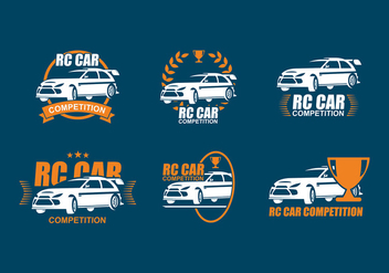 RC Car Competition Logo Free Vector - vector gratuit #434807 