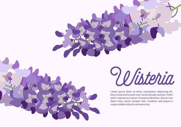 Wisteria Background - Free vector #435407