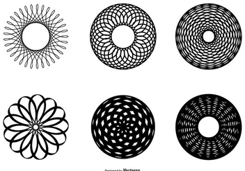 Abstract Circle Shape Collection - vector gratuit #436777 