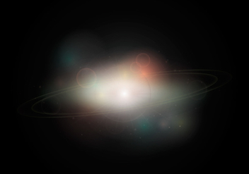 Dark Starry, Gas, Nebula, Supernova and Outer Space Background - vector gratuit #436827 