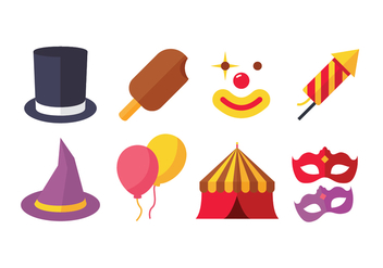 Carnival Icon Pack - Free vector #437827