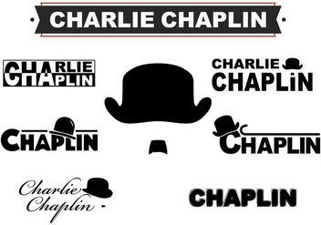 Charlie Chaplin logo icon - vector gratuit #437927 