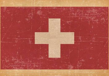 Grunge Flag of Switzerland - Kostenloses vector #438357