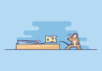 Free Mouse Trap Illustration - Free vector #439487