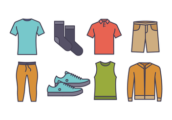 Men Fashion Icon Pack - Free vector #439727
