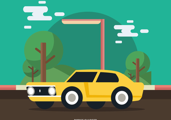Dodge Charger Muscle Car - Free vector #441987