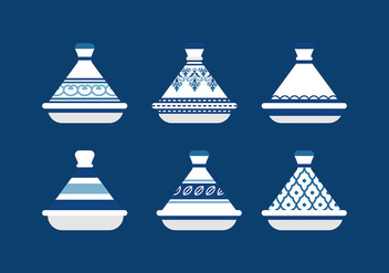 Tajine Moroccan Ceramics Free Vector - Kostenloses vector #442597