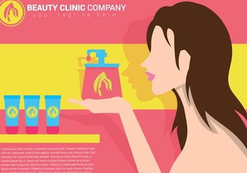 Beauty clinic vector illustration - vector gratuit #444497 