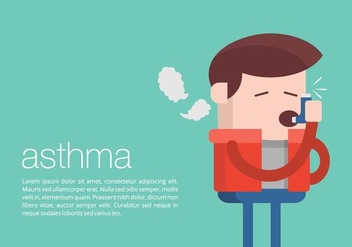 Asthma Background - vector gratuit #444677 