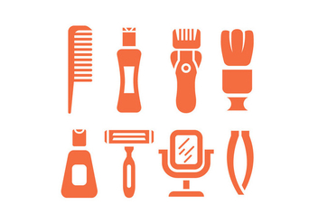 Shave vector icons - vector #444807 gratis