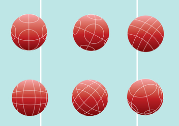 Bocce Ball Vector Pack - Free vector #445397