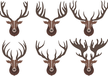 Caribou Vector Icons - Free vector #445557