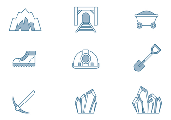 Cave Icons - vector #445777 gratis