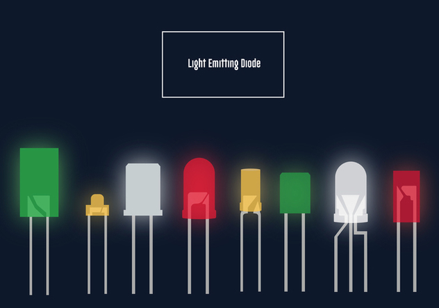 Led Lights Vector Pack - Kostenloses vector #446307