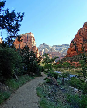Trail to Angels Landing, Zion NP 2014 - Kostenloses image #446487