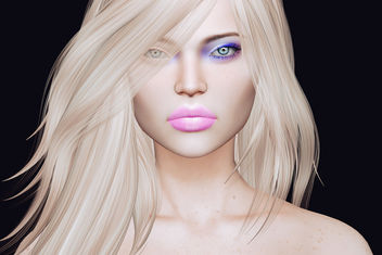 Della lips & Margret eye makeup by Zibska @ The Seasons Story - Kostenloses image #447137