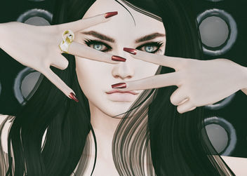 Futura Mesh Nails & Interlace Bento Ring by SlackGirl @ Limit8 - image #447897 gratis