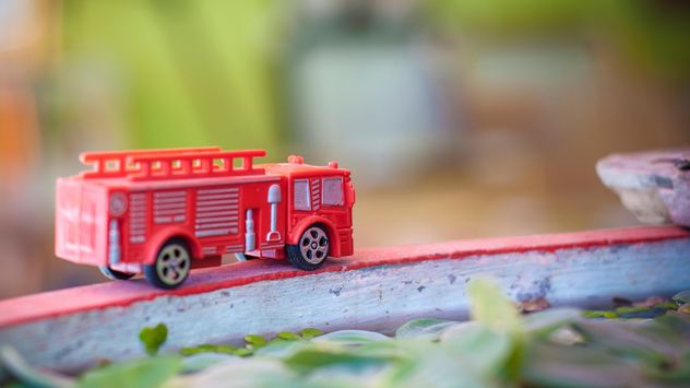 Toy fire truck - Kostenloses image #452577