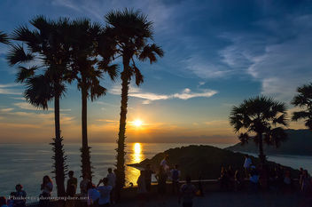 Sunset at Promthep Cape, Phuket, Thailand - image gratuit #453987 