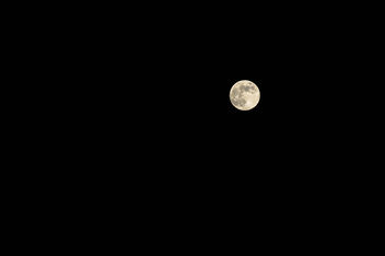 Full moon in the night sky - бесплатный image #455807