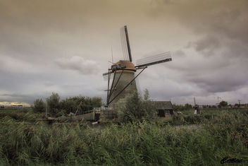 Holland - windmills of Kinderdijk - Kostenloses image #457567