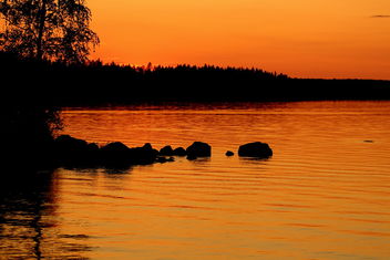 The friday orange sunset... - image #462847 gratis