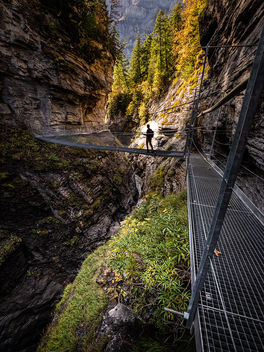 Gorges De La Dala - Leukerbad Switzerland - Travel photography - Kostenloses image #465437